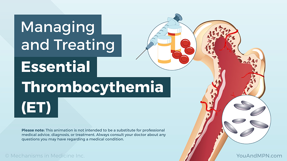 Managing and Treating Essential Thrombocythemia (ET) — Animation